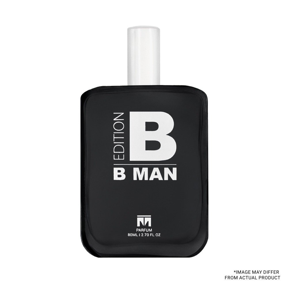 B Man Designer 80ml perfume bottle