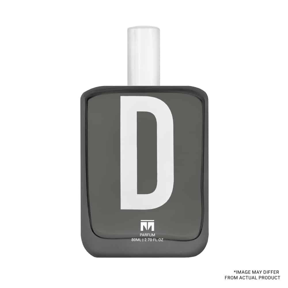 D Silver Designer 80ml perfume bottle